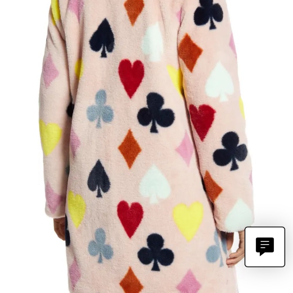 ISO Atlantic-Pacific x Halogen Print Faux Fur Coat